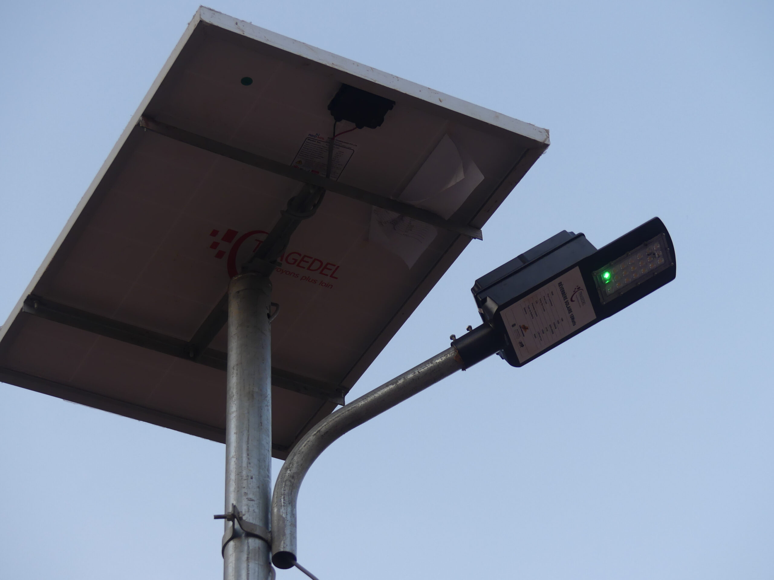 Vol de lampadaires solaires : un chef de quartier déplore le comportement de ses administrés