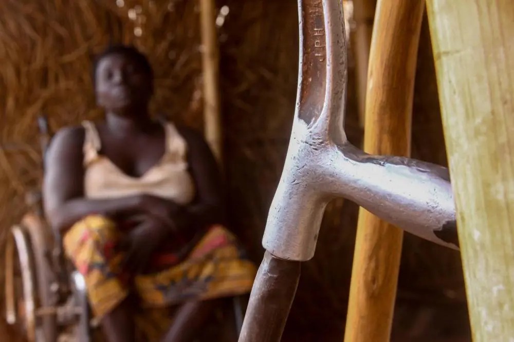 Centrafrique : victimes de la polio, ils appellent les parents à faire vacciner leurs enfants