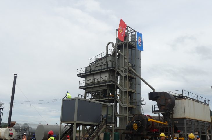 Centrafrique : l’installation d’une centrale d’enrobé suscite de l’espoir sur l’avenir des routes