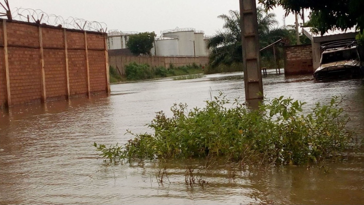 Plusieurs quartiers de Bangui frappés par des inondations, de nouvelles pluies encore attendues