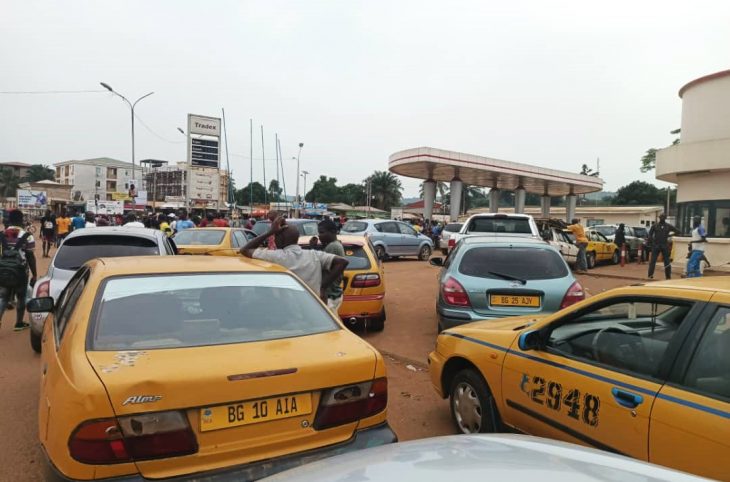 Bangui : des stations-service prises d’assaut : nouvelles crise de carburant ?