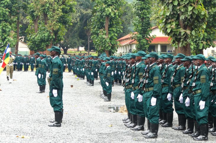 Centrafrique : plus de 500 nouvelles recrues intègrent les rangs de l’armée nationale