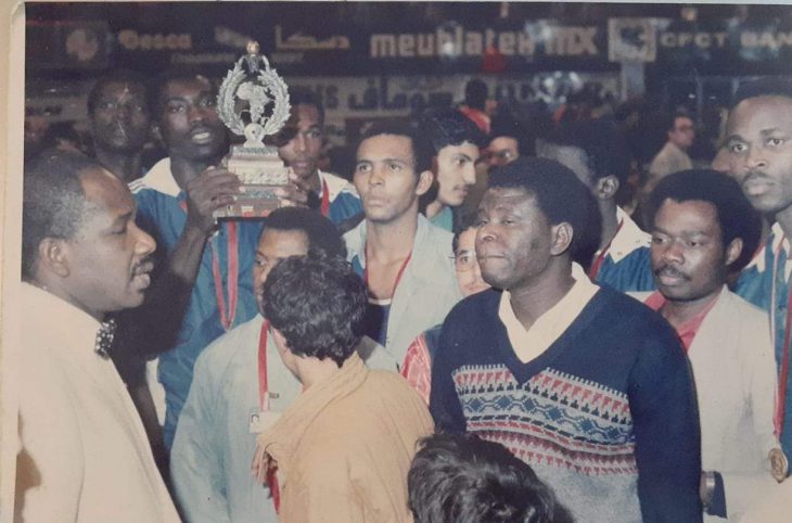 VRAI, les trophées de l’Afro-basket remportés par l'équipe centrafricaine en 1974 et 1987 sont introuvables