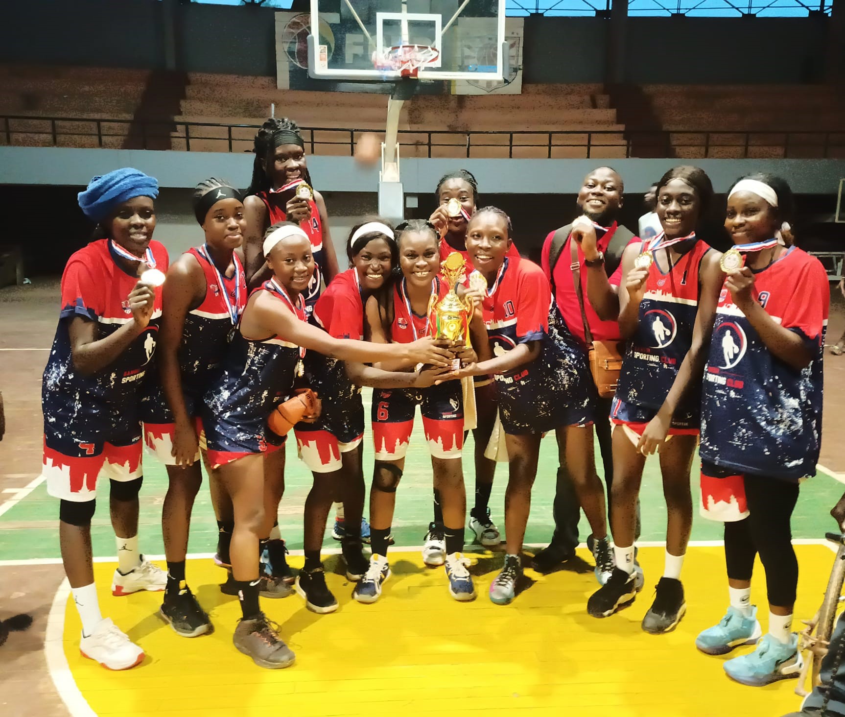 Basketball féminin : Bangui Sporting Club champion de la Ligue de Bangui
