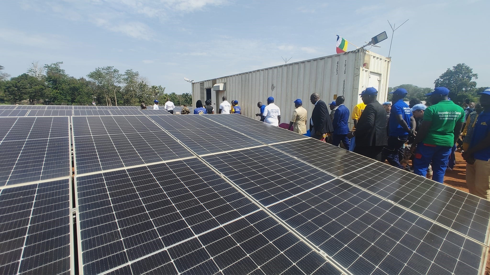 Centrafrique : la première centrale solaire de Berberati désormais opérationnelle