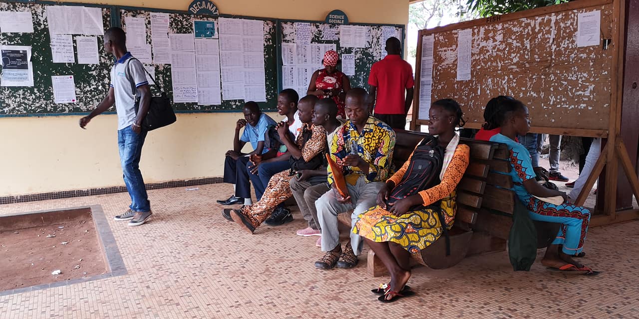 Centrafrique : les étudiants réclament le rétablissement de l’ANECA 5 ans après sa dissolution