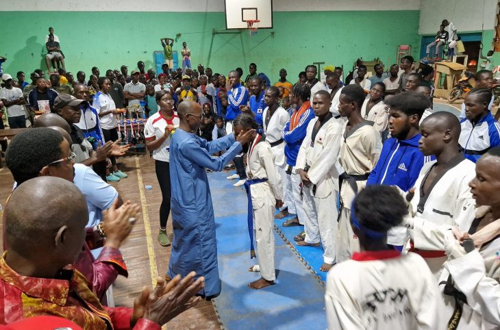 Centrafrique : les taekwondoïstes se préparent en prélude aux Jeux Olympiques de Paris 2024