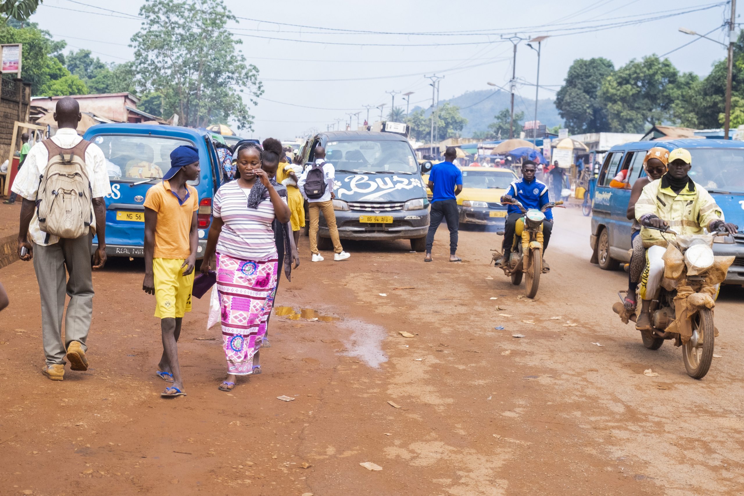 Centrafrique : avoir les transports en commun, un parcours du combattant dans le Sud de Bangui