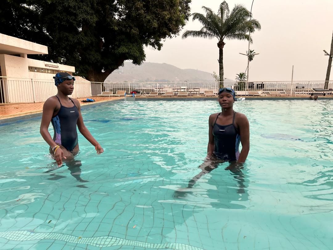 Centrafrique : de jeunes nageurs se préparent à relever le défi de la natation