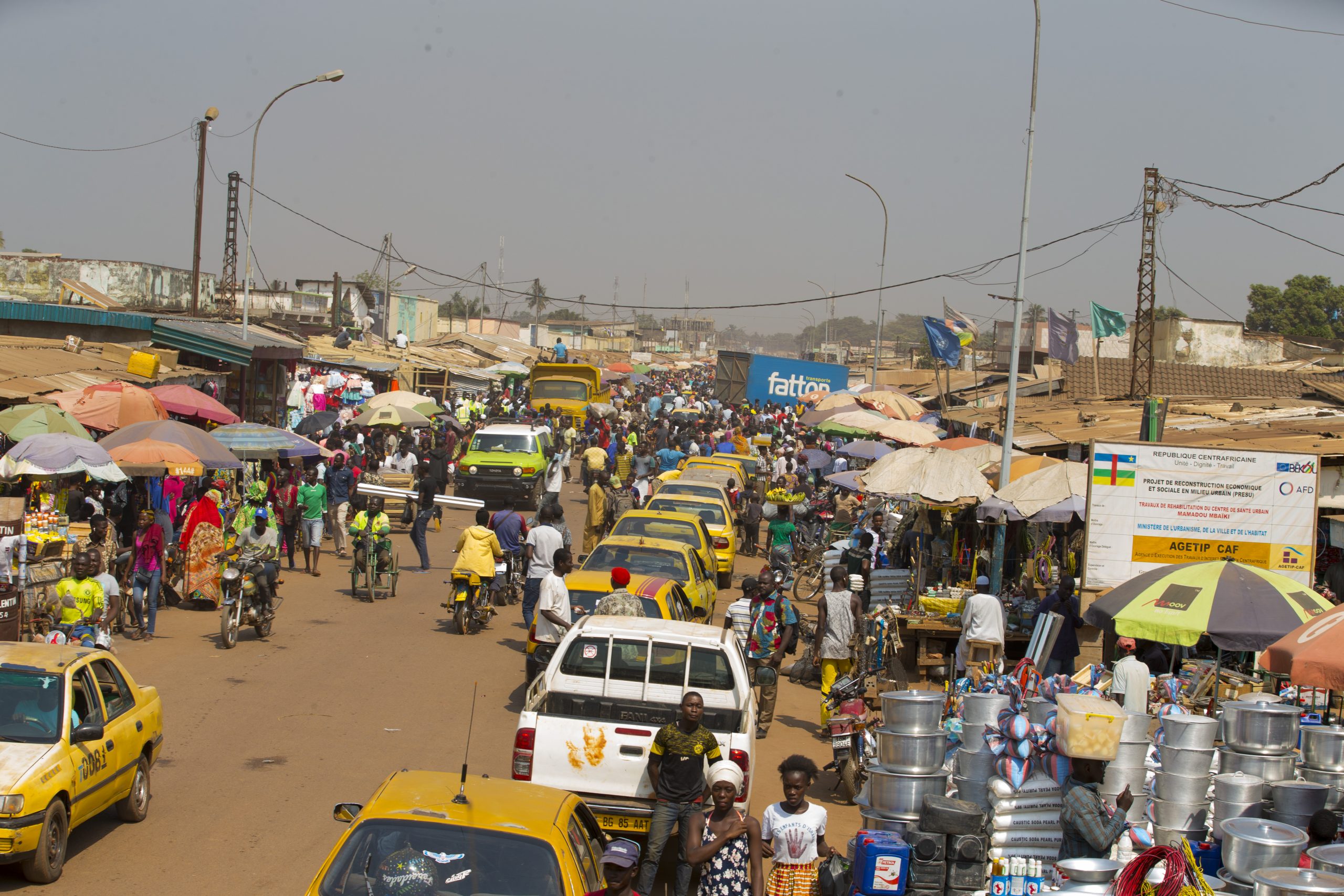 Que faire avec la multiplication des marchés improvisés à Bangui ?