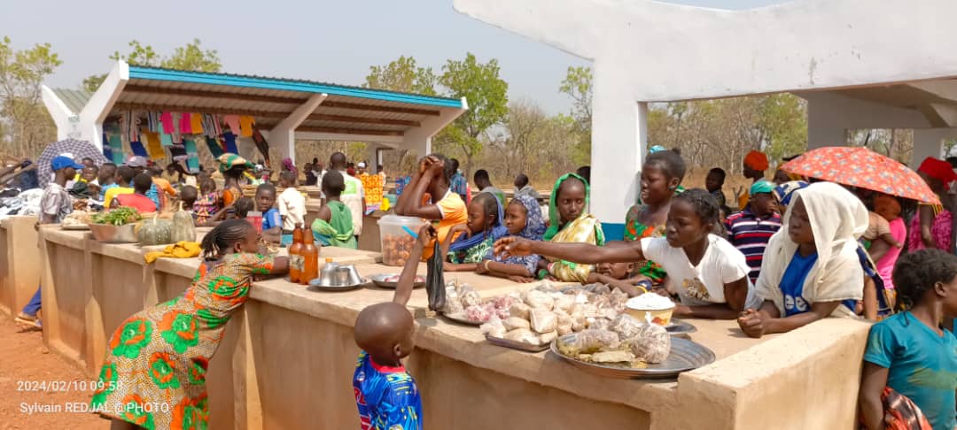 Centrafrique : un nouveau marché inauguré à Matchika au grand bonheur des habitants