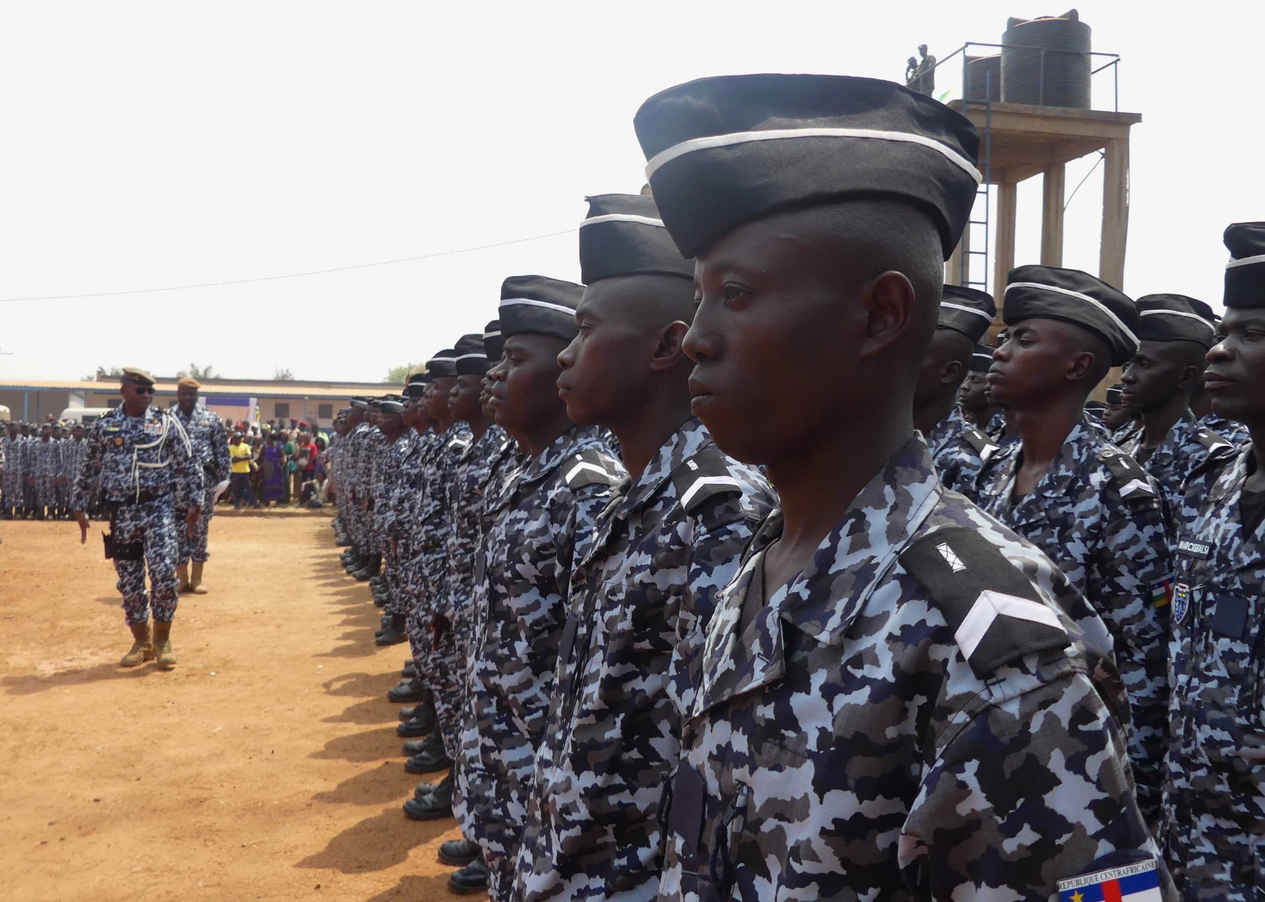 Centrafrique : la police nationale gagne en effectif