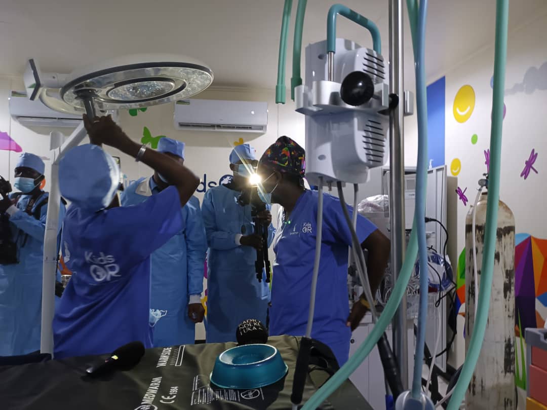 Bangui : un nouveau bloc opératoire destiné aux fentes labio-palatines au Complexe pédiatrique
