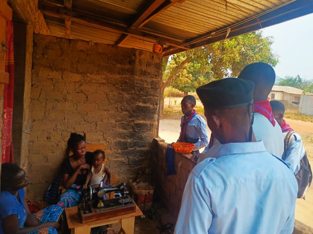 Centrafrique : les scouts centrafricains en ordre de bataille contre les VBG