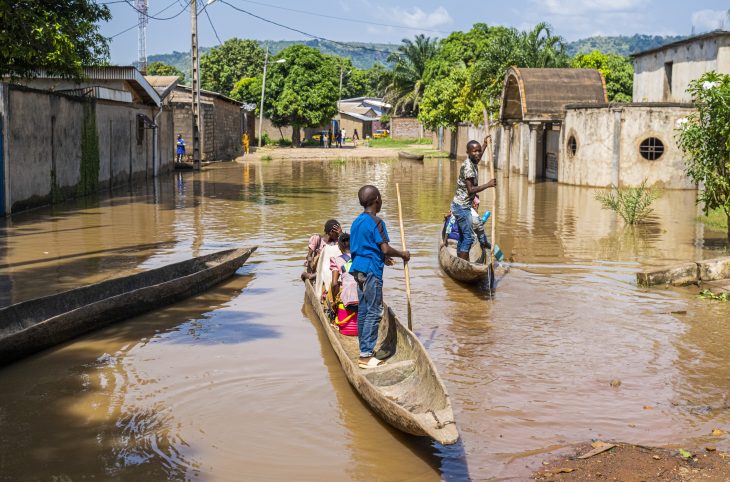 Le gouvernement et l’Unicef volent au secours des victimes de récentes inondations à Bangui