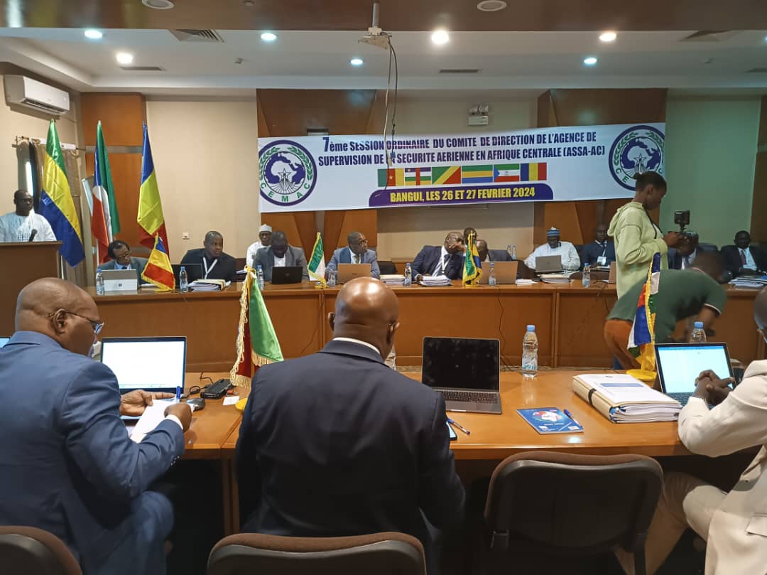 Centrafrique : la sécurité aérienne en Afrique centrale au centre d’une rencontre à Bangui