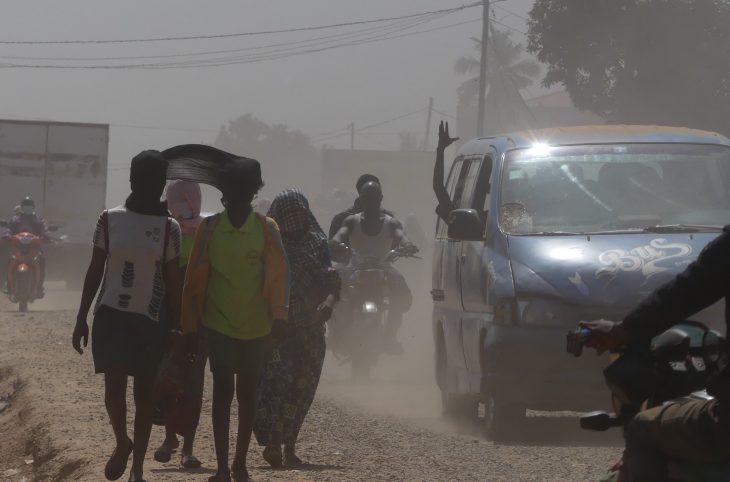 Centrafrique : les habitants du Nord de Bangui appellent à l’aide face à la poussière persistante sur l’axe Gobongo-PK 12