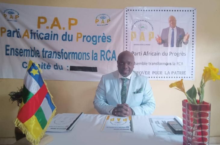Centrafrique : le Parti africain du progrès s’ajoute à la liste des partis politiques centristes