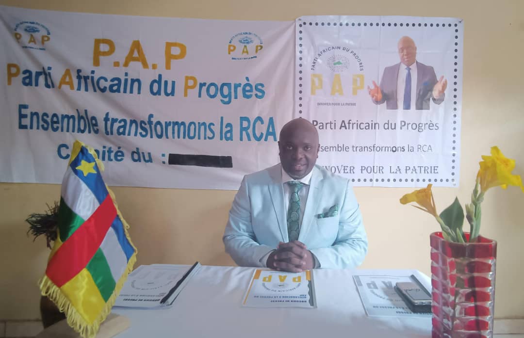 Centrafrique : le Parti africain du progrès s’ajoute à la liste des partis politiques centristes