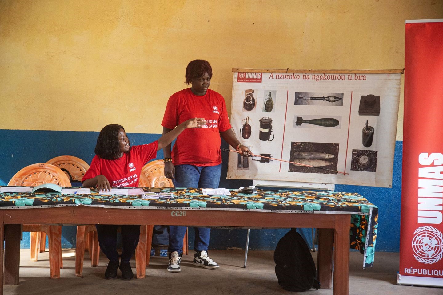 Centrafrique : « les opérations de déminage avancent bien », selon UNMAS