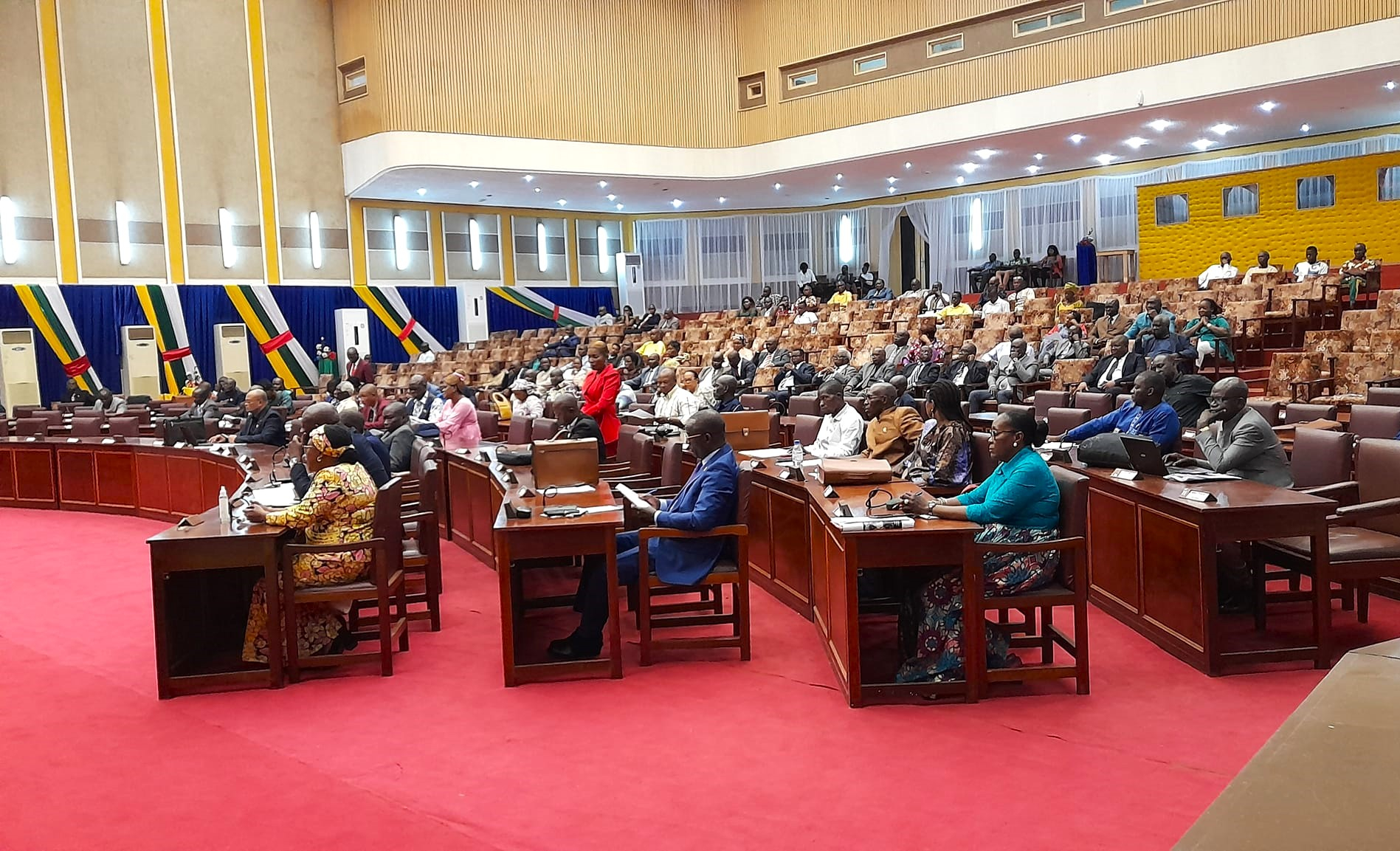 Centrafrique : le PM Félix Moloua et son gouvernement face aux élus de la Nation à l’Assemblée nationale