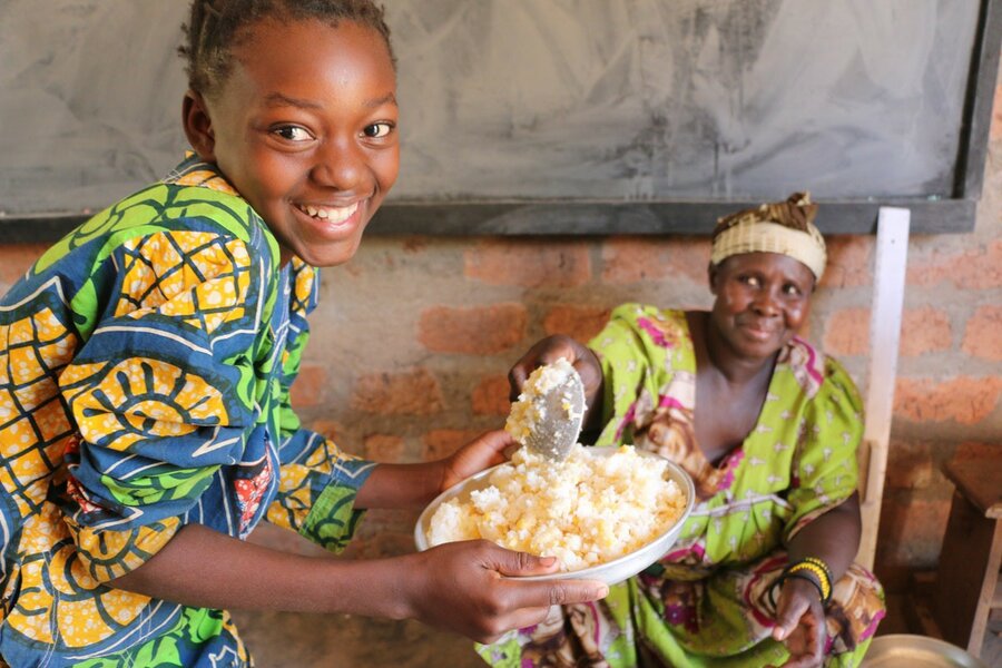 Centrafrique : la cantine scolaire comme moyen de lutte contre la déperdition scolaire