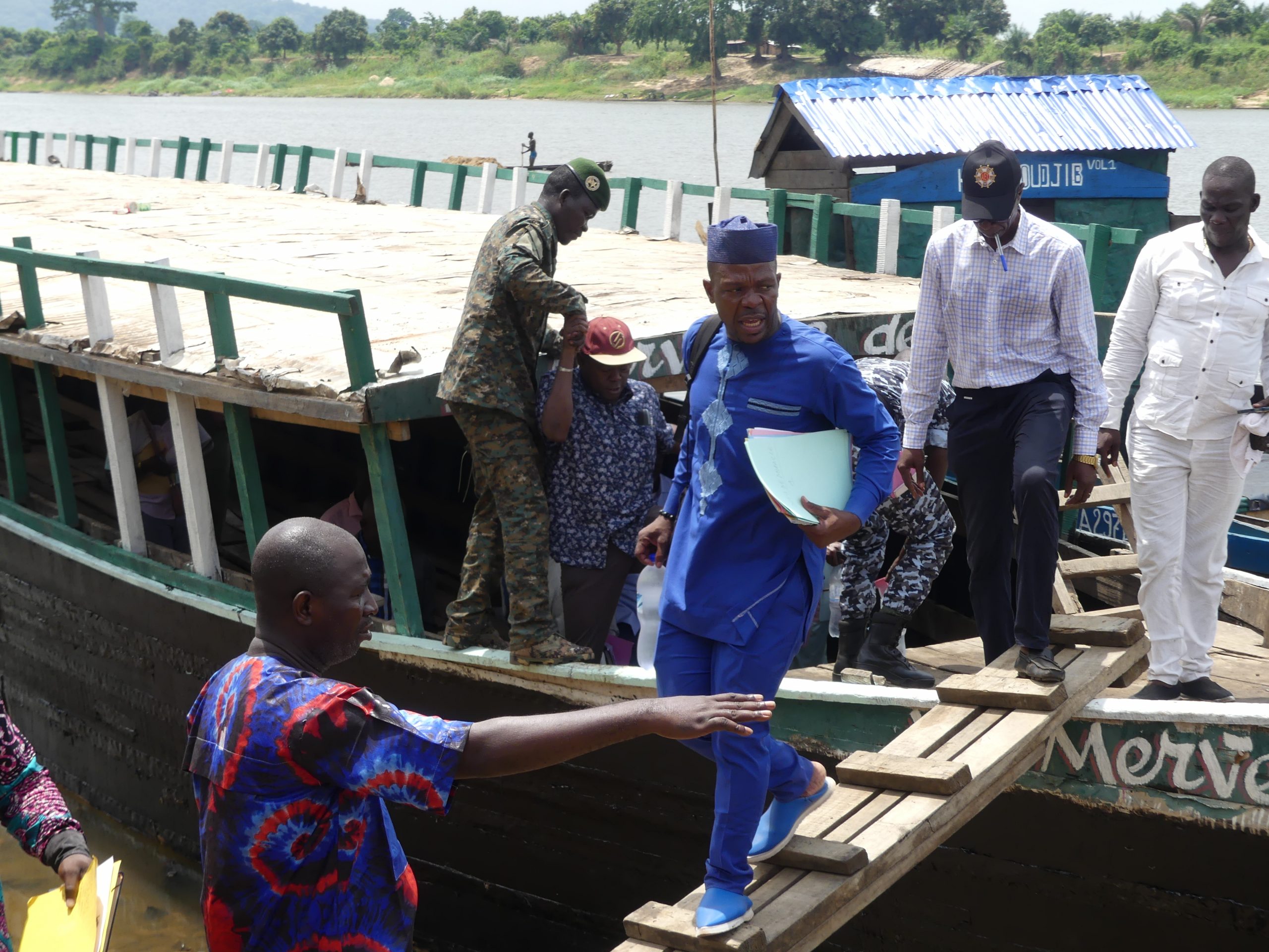 Centrafrique : le contrôle technique des baleinières lancé à Bangui