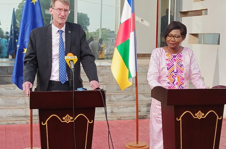 Centrafrique : l’UE et le gouvernement centrafricain relancent leur coopération sur de bonnes bases