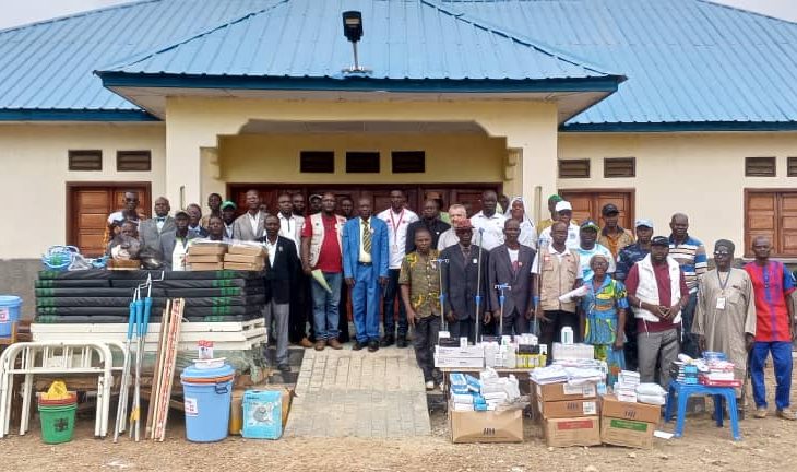 Un premier centre de santé au service de près de 6000 personnes proches de Mobaye