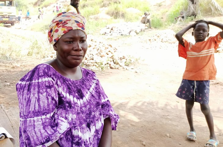 Portrait : Mireille Ngoupendji, une des rares concasseuses à Bangui