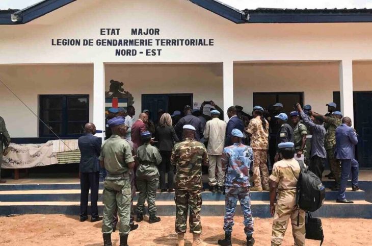 Centrafrique : la Légion de gendarmerie de Kaga-Bandoro rouvre ses portes