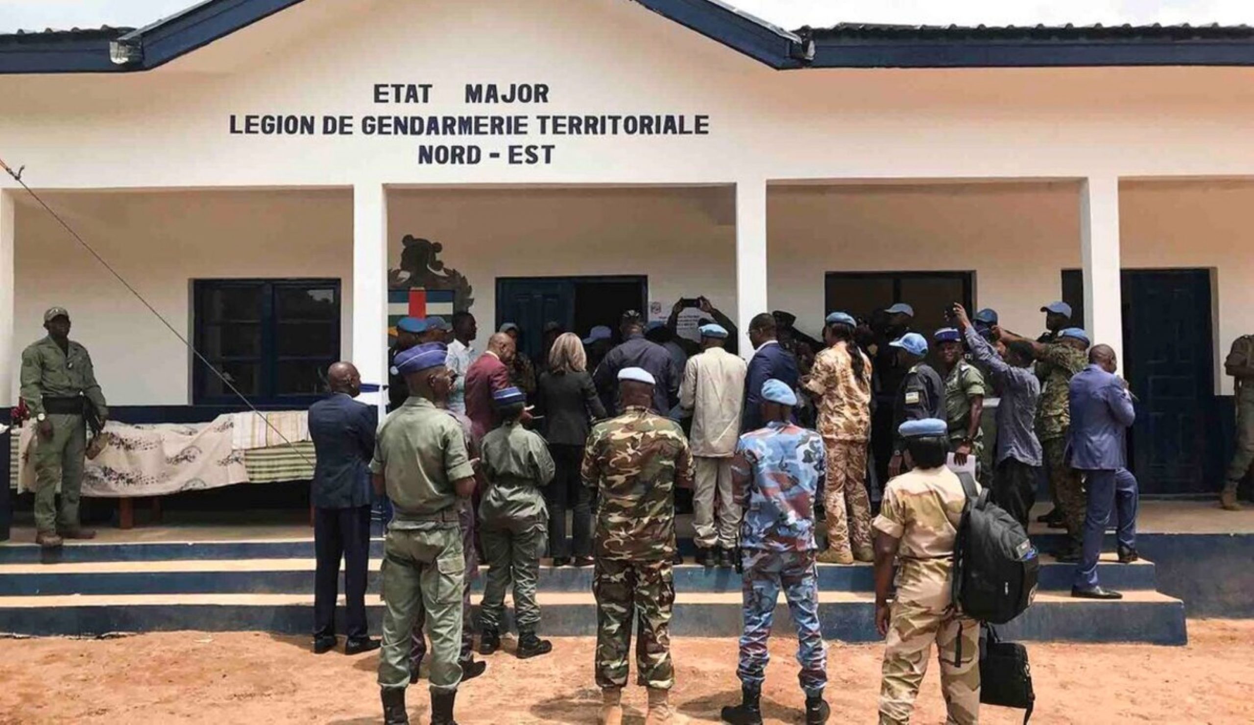 Centrafrique : la Légion de gendarmerie de Kaga-Bandoro rouvre ses portes