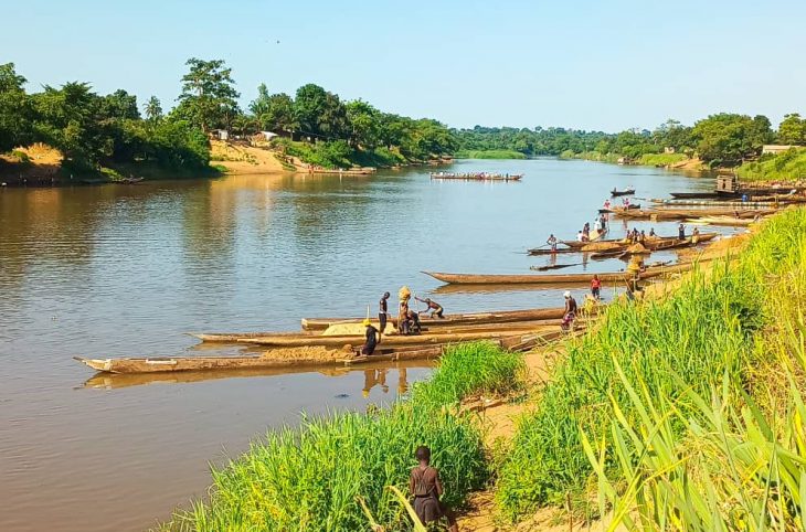 Montée des eaux : les riverains de l'Oubangui à Bangui sous la menace d'inondations