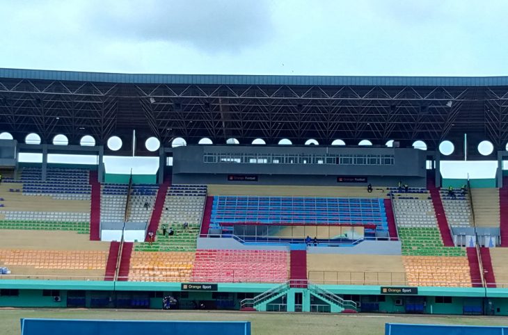 Sport : les travaux du complexe sportif B. Boganda avancent bien mais l’inquiétude persiste autour des finances
