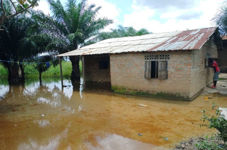 Centrafrique : les inondations le long de l’Oubangui continuent d’affecter de nombreux ménages dans la commune de Bimbo
