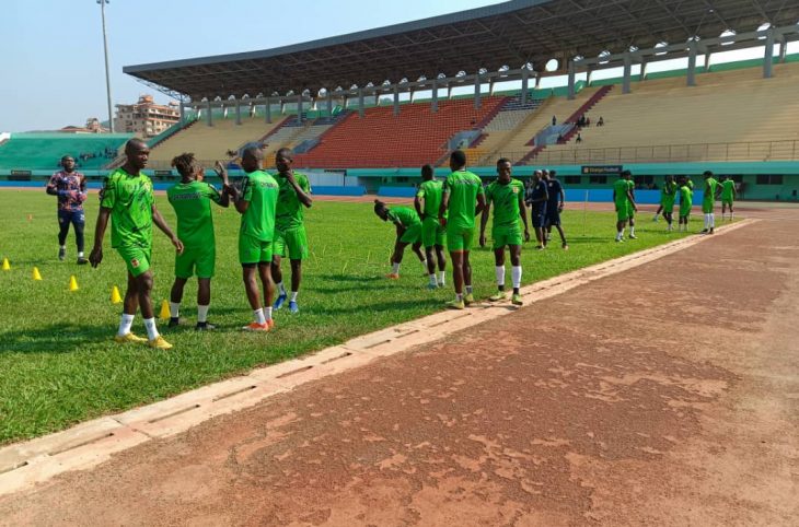 Foot : les Fauves de Bas-Oubangui préparent le CHAN
