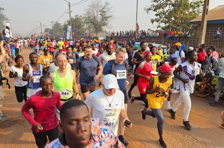 Sport : la 10ème édition du semi-marathon de Bangui, encore un succès selon les organisateurs