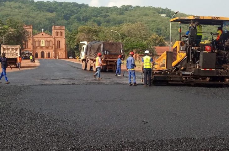 Centrafrique : reprise des travaux de routes à Bangui
