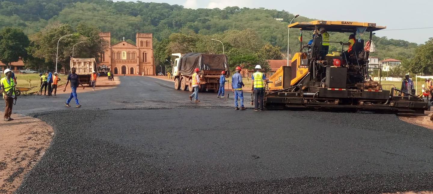 Centrafrique : reprise des travaux de routes à Bangui