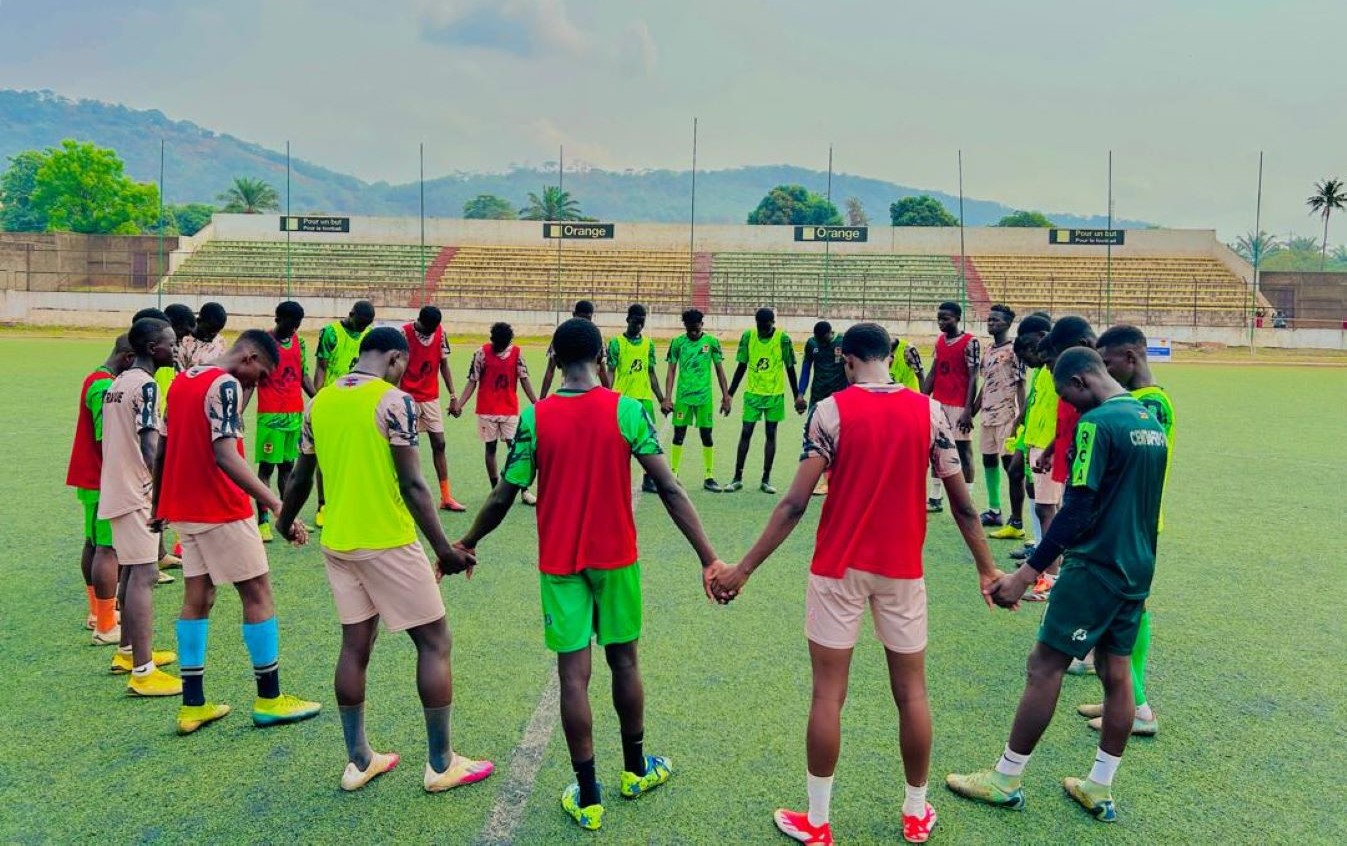 Football : les Fauves U17 s’entraînent pour le tournoi de l’UNIFFAC