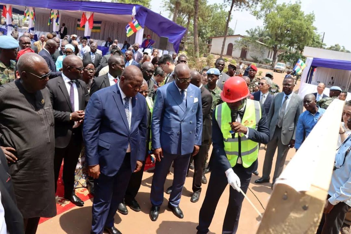Lancement des travaux de réhabilitation de l’hôpital de l’Amitié Chine-Centrafrique à Bangui