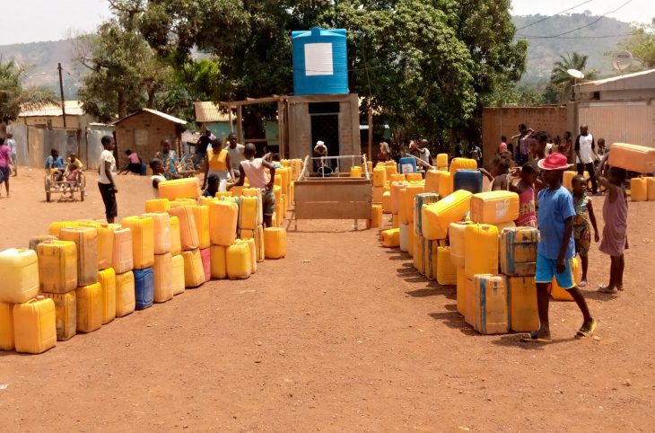 Centrafrique : pas d’eau courante, calvaire des ménages à Bangui