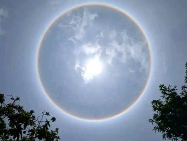 Halo solaire à Bangui : entre émerveillement et questionnements