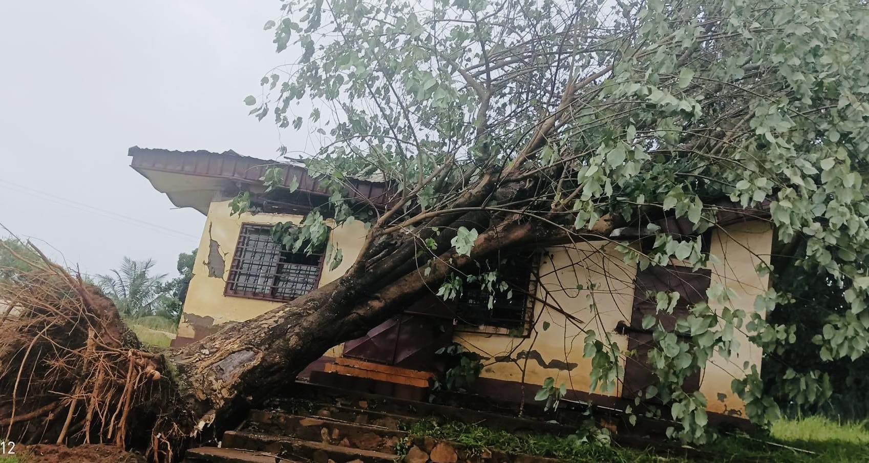 Dégâts importants après de fortes pluies à Bouar