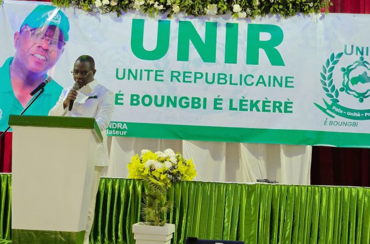 Présidentielle en Centrafrique : l’UNIR investit Henri-Marie Dondra