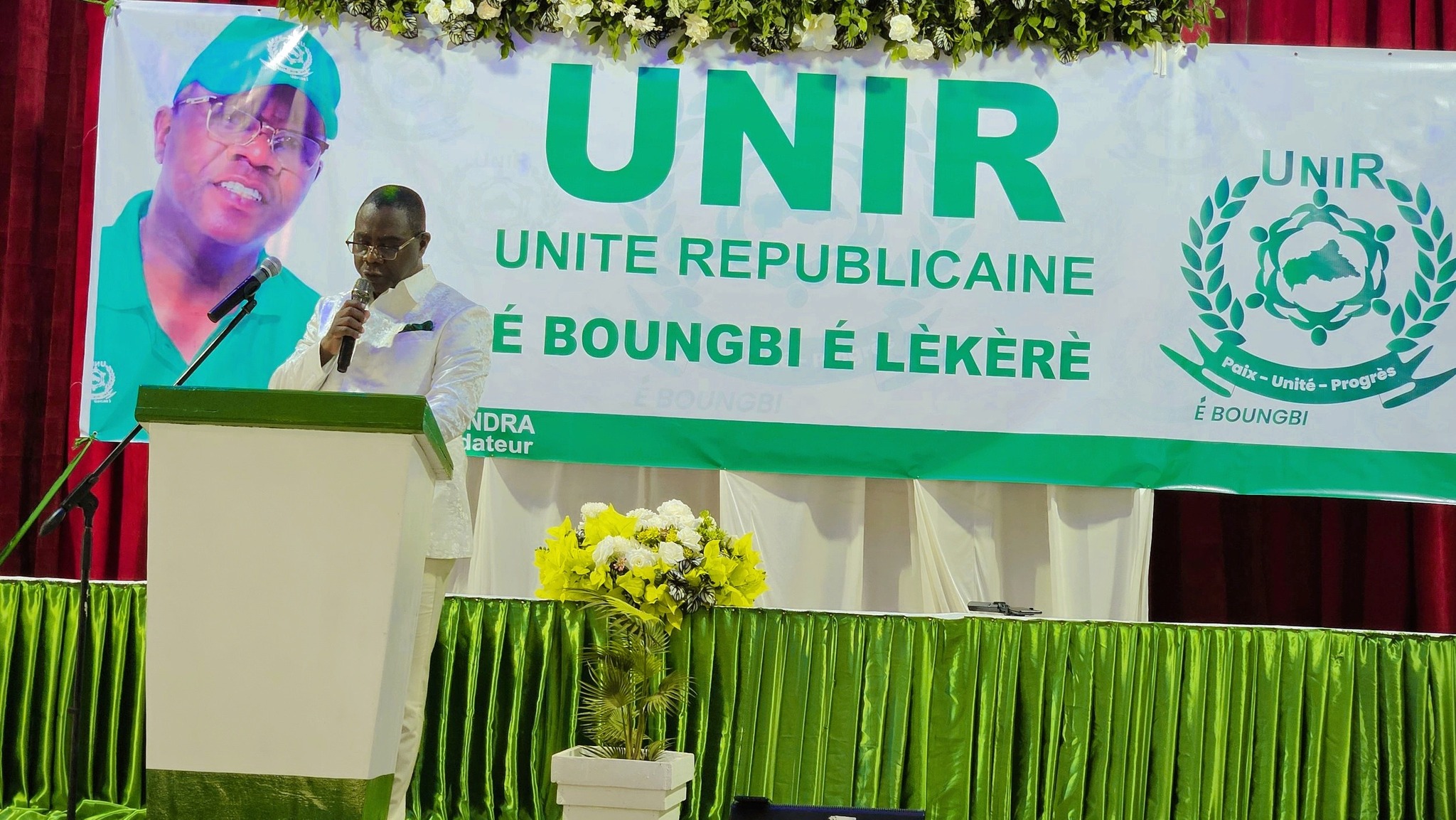 Présidentielle en Centrafrique : l’UNIR investit Henri-Marie Dondra