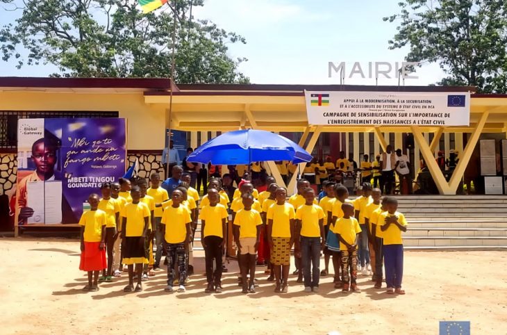 Bouar : lancement d'un projet pour faciliter l'accès aux actes de naissance