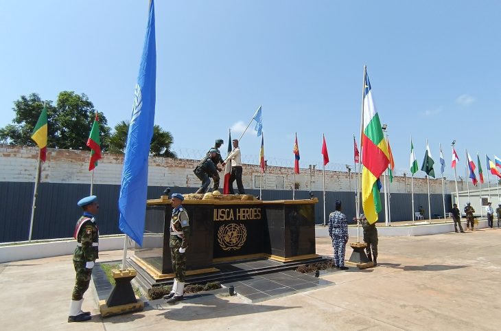 Centrafrique : célébration à Bangui de la Journée internationale des casques bleus