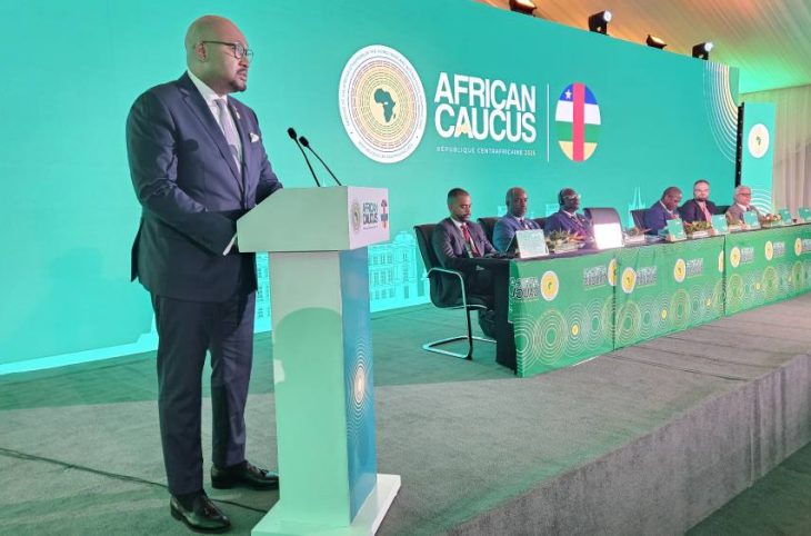 Bangui : la Centrafrique signe plusieurs accords en marge du Caucus africain
