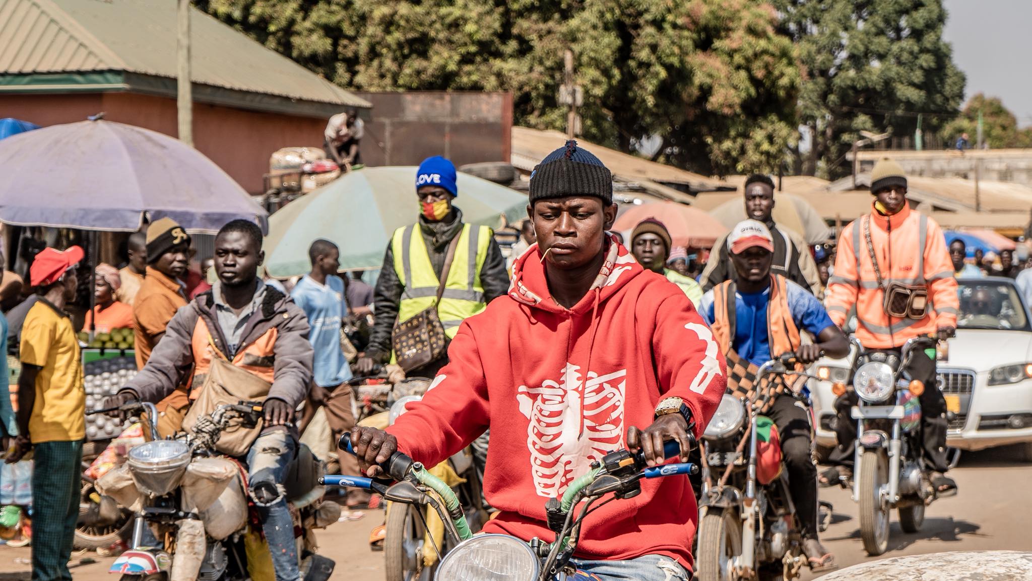 Le vol de moto après intoxication des conducteurs inquiète à Bangui